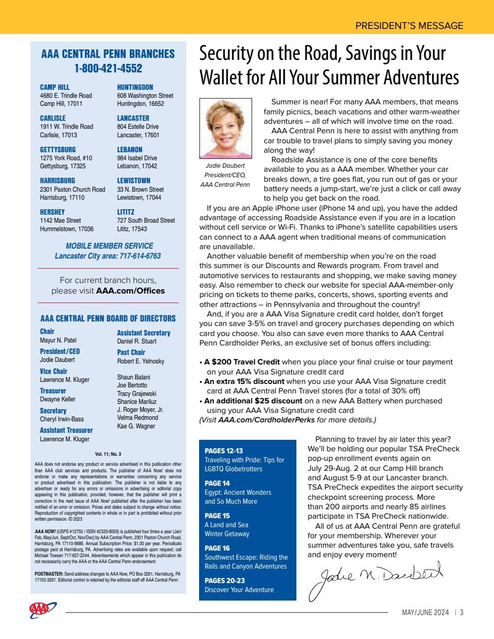 AAA Now! – AAA Central Penn – May/June 2024