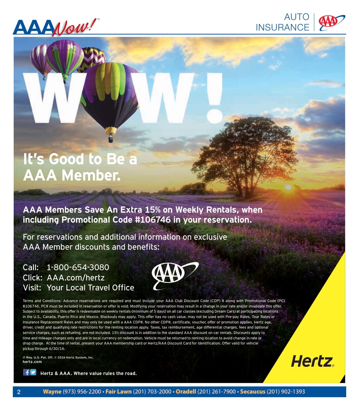 AAA North Jersey – AAA Now! – May/June 2016